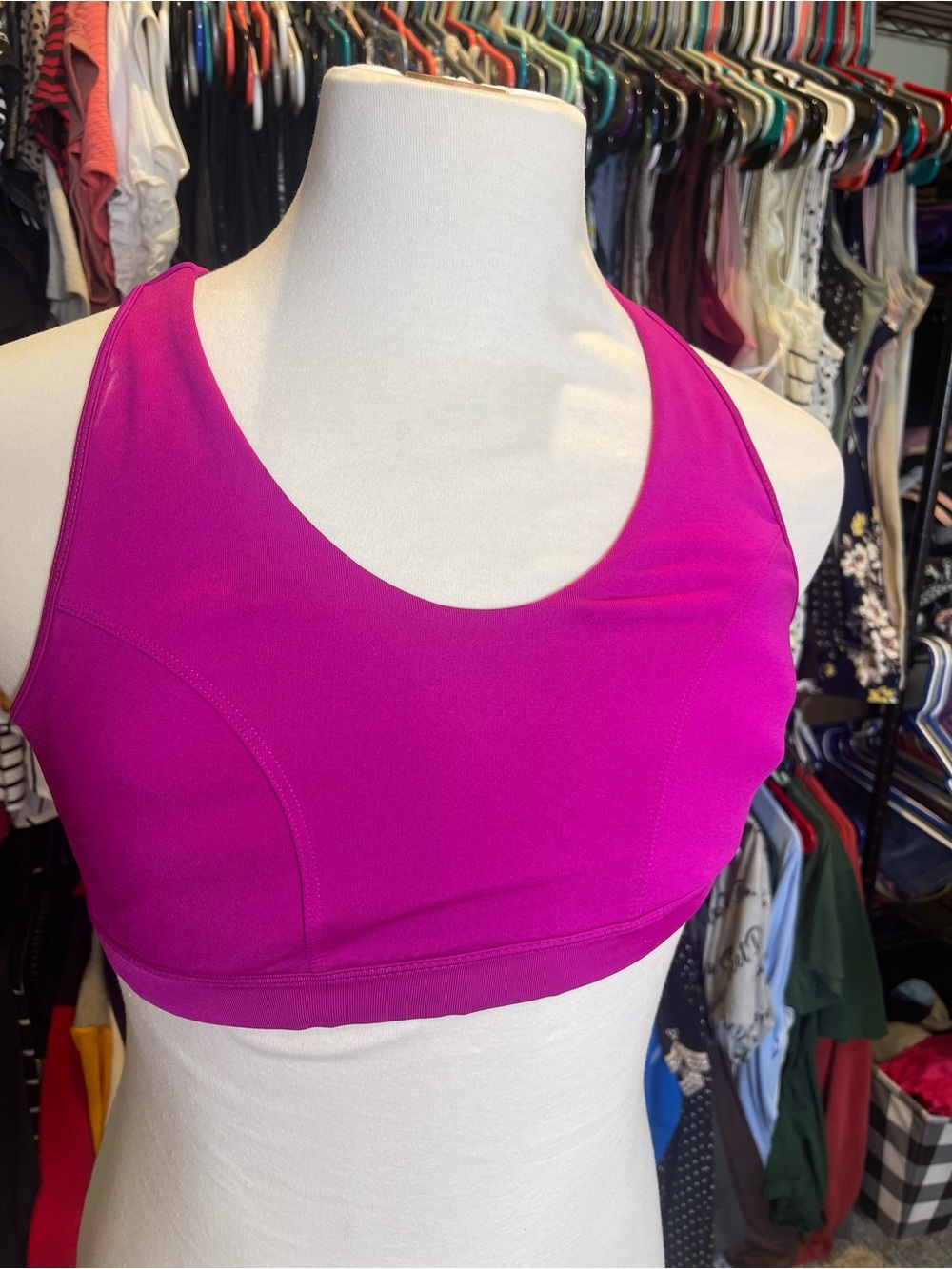 tek gear Magenta Racerback Sports Bra